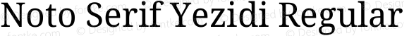 Noto Serif Yezidi Regular