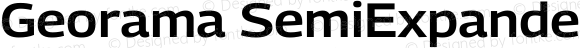Georama SemiExpanded SemiBold