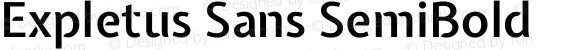 Expletus Sans SemiBold