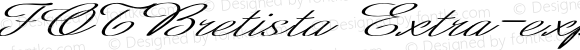 FOTBretista Extra-expanded Italic