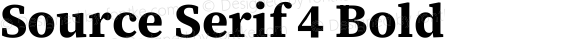 Source Serif 4 Bold