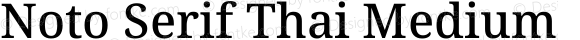 Noto Serif Thai Medium