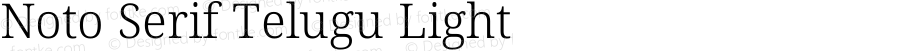 Noto Serif Telugu Light