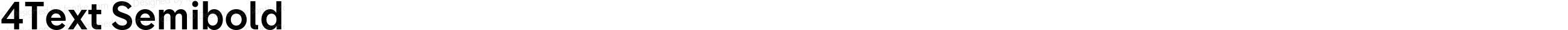 4Text Semibold