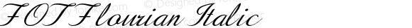 FOTFlourian-Italic