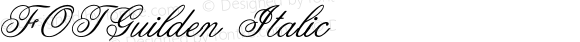 FOTGuilden-Italic