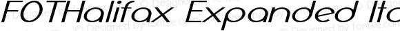 FOTHalifax-ExpandedItalic