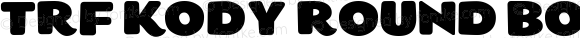 TRF Kody Round Bold Version 1.00;March 12, 2020;FontCreator 11.5.0.2422 64-bit