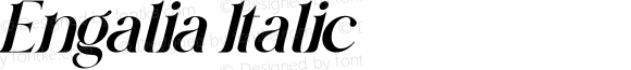 Engalia Italic