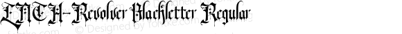 LNTH-Revolver Blackletter Regular