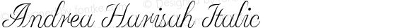 Andrea Harisah Italic