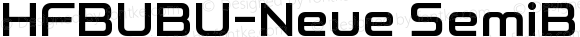 HFBUBU-Neue SemiBold