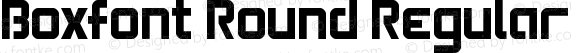 Boxfont Round Regular