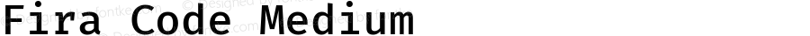 Fira Code Medium