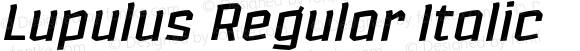 Lupulus Regular Italic