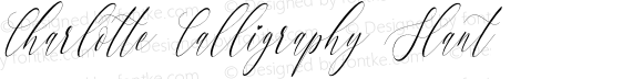 Charlotte Calligraphy Slant