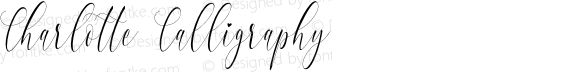 Charlotte Calligraphy