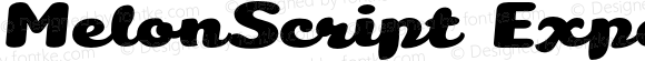MelonScript Expanded 1.000;com.myfonts.easy.eurotypo.melon-script.expanded.wfkit2.version.3Fm9