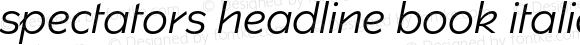 spectatorsheadline-bookitalic