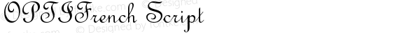 OPTIFrench Script