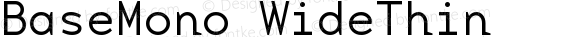BaseMonoWideThin