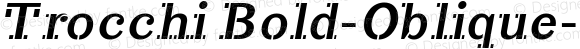 Trocchi Bold-Oblique-Stencil