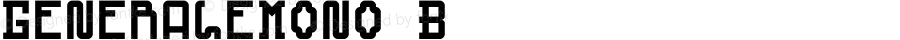GeneraleMonoB