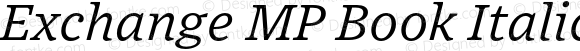 Exchange MP Book Italic
