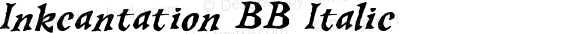 Inkcantation BB Italic