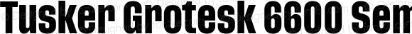 Tusker Grotesk 6600 Semibold