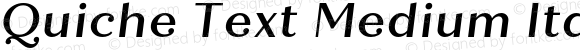 QuicheText-MediumItalic