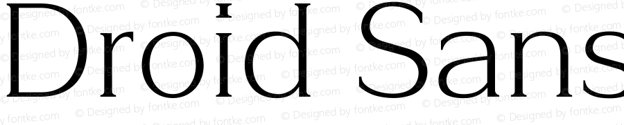Droid Sans Fallback Regular
