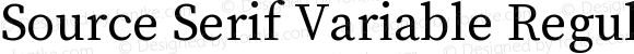 Source Serif Variable