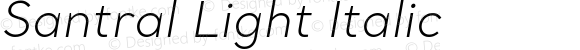 Santral LightItalic