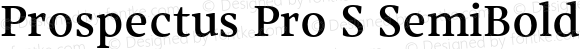 Prospectus Pro S SemiBold