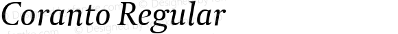 Coranto Italic