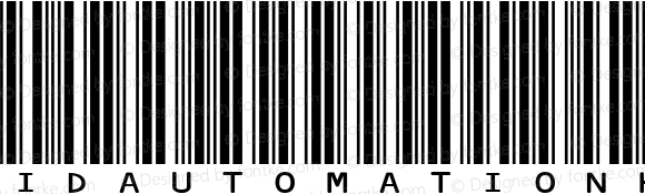 IDAutomationHC39M Regular IDAutomation.com 2014