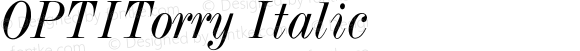 OPTITorry Italic