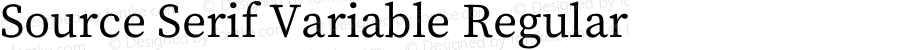 Source Serif Variable