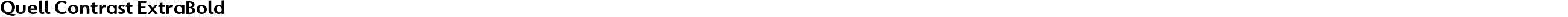 Quell Contrast ExtraBold