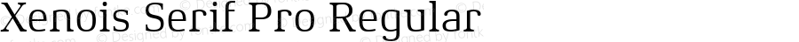 Xenois Serif Pro Regular