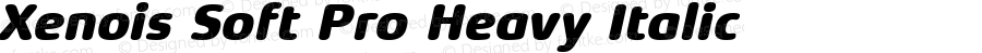 Xenois Soft Pro Heavy Italic