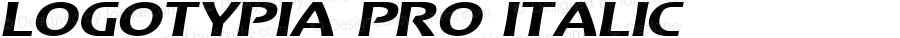 Logotypia Pro Italic