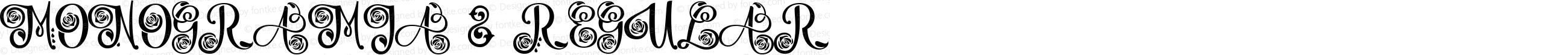 Monogramia 3 Regular