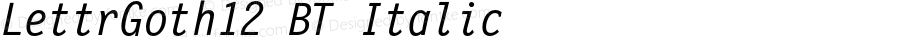 LettrGoth12BT-Italic