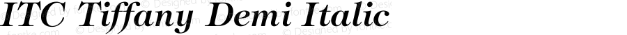 Tiffany Bold Italic