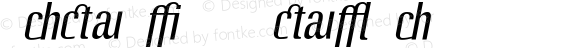 Octane LT Italic Addition