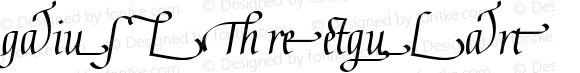 Gaius LT Ligatures