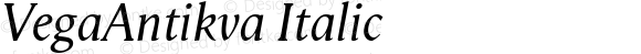 VegaAntikva Italic