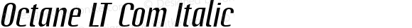 Octane LT Com Italic